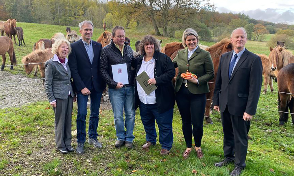 Hess. Staatsehrenpreis für Carola von der Igelsburg