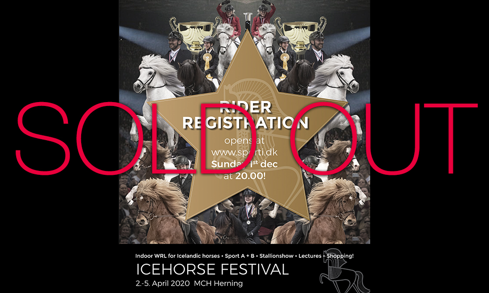 Ui, das ging aber flott: Icehorse Festival randvoll