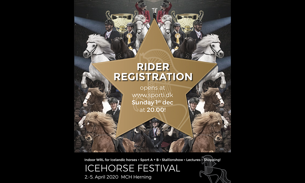 Icehorse Festival 2020: Online-Anmeldung beginnt