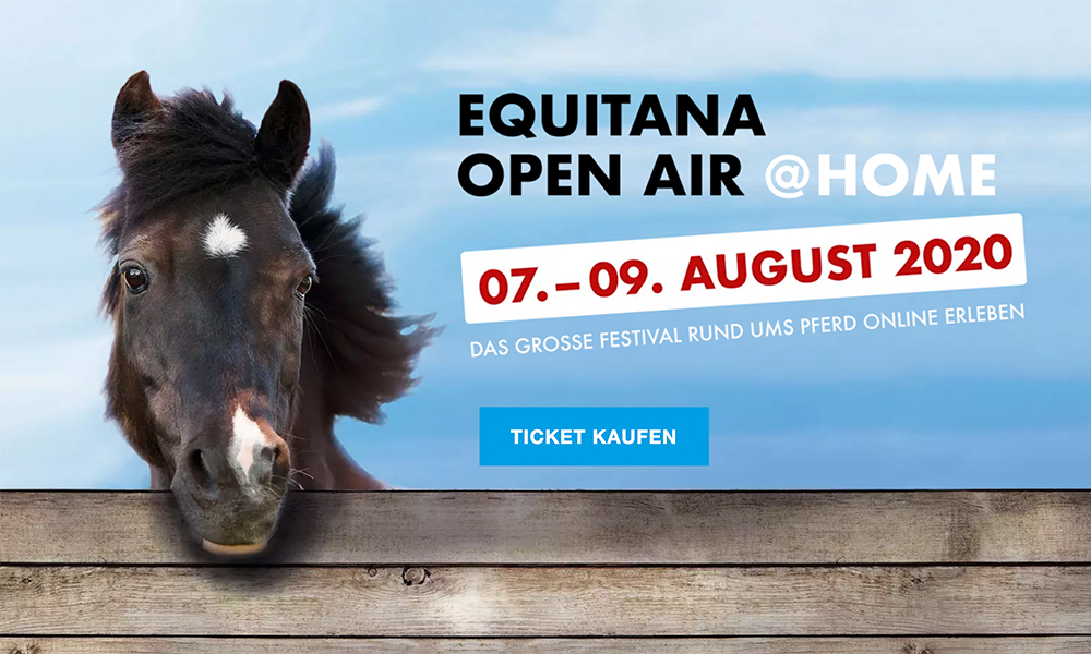 Start frei zur EQUITANA Open Air, Logins gewinnen!