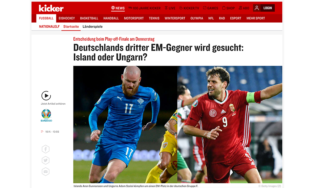 EM-Gegner für Jogi? Island hat’s heute in der Hand