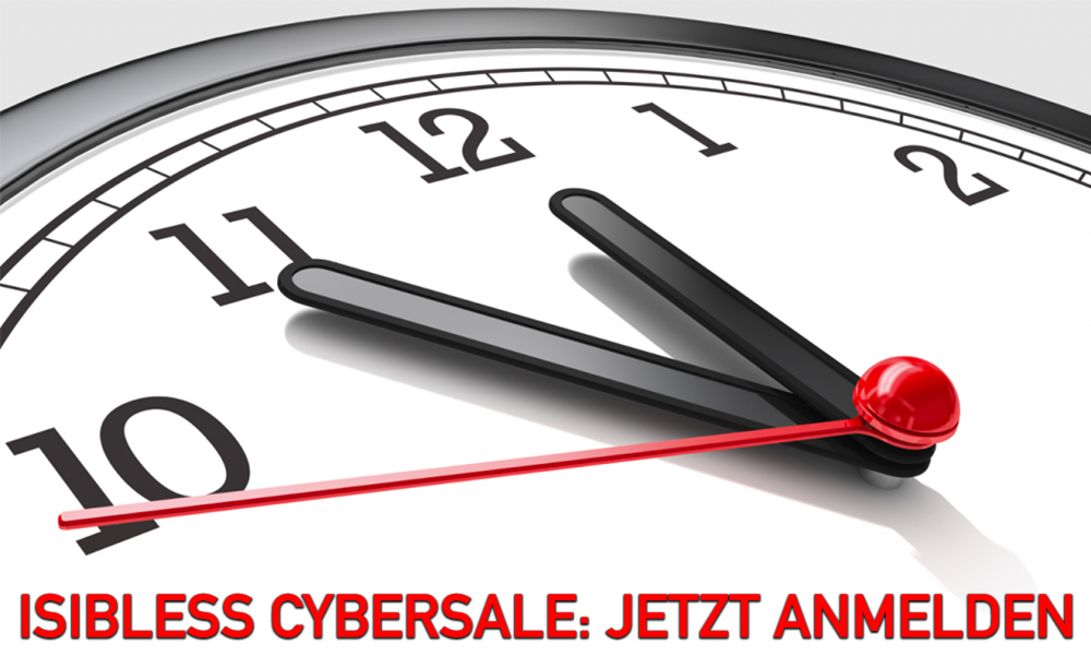 Countdown läuft: 2/3 im Cybersale schon gebucht