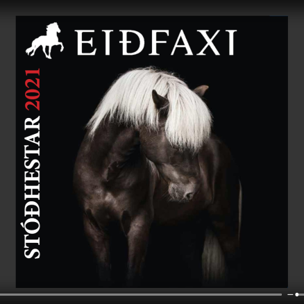 Eiðfaxi stallion catalogue now online!