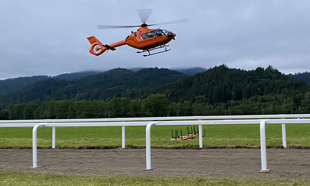 Renn-Unfall überschattet Allgäu-Tag 2 / Entwarnung