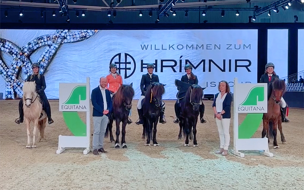 Rike, Maike, Susi gewinnen Hrímnir-Gold @ EQUITANA