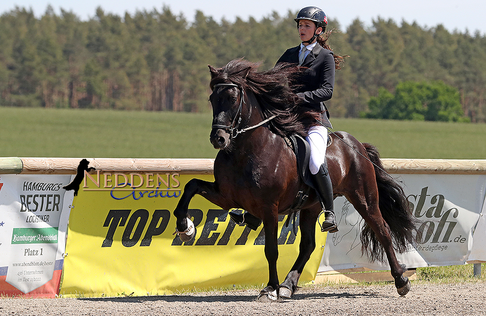 Frederikke und Austri top im Ellringer Töltpreis