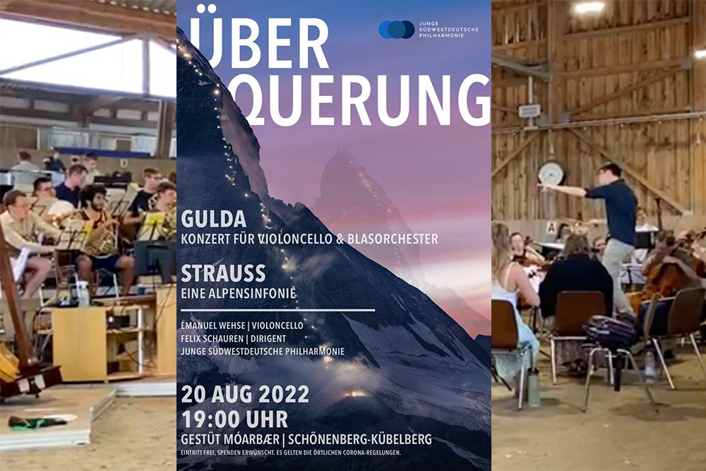 Gulda & Strauss statt Tölt & Pass: Móarbær musiziert