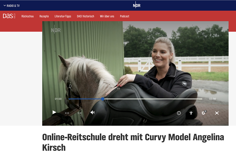 NDR begleitet Angelina & Lisa beim wehorse-Dreh