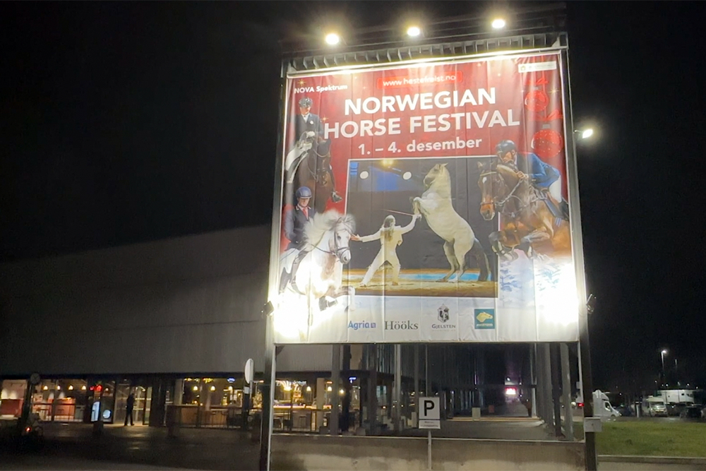 Oslo startklar für 4 Tage Icelandic Horse Festival