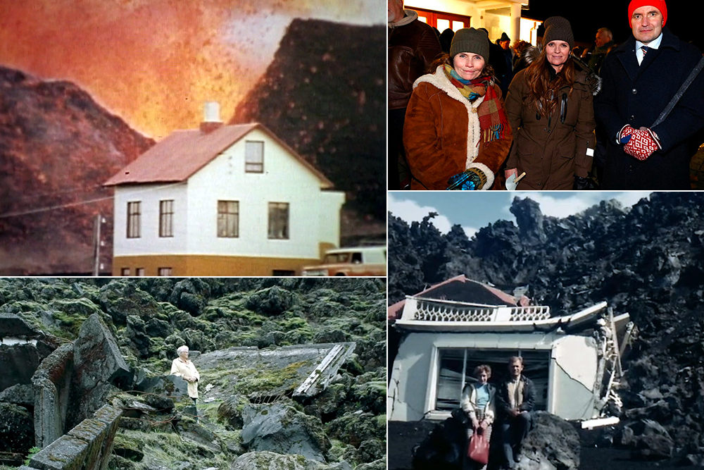 Erinnerungen an den Eyja-Vulkan von 1973 / Video