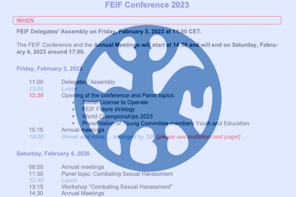 FEIF-Konferenz heute in zwei Wochen in Stockholm