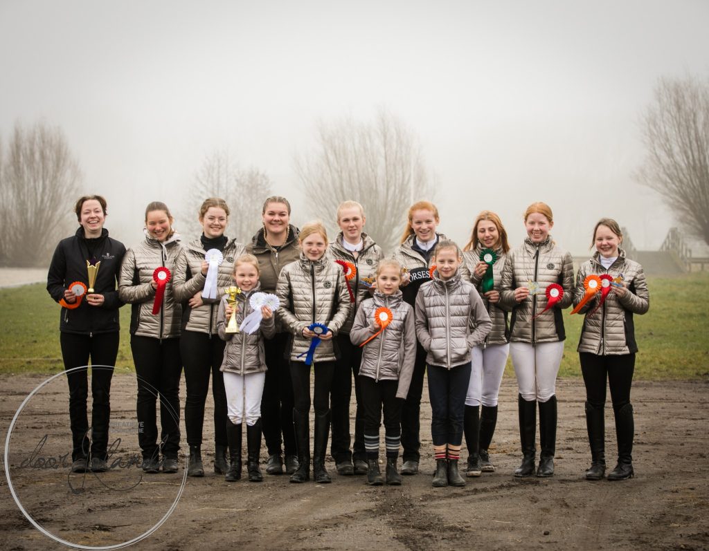 Sonja, Indy, Selina, Luna, Gerbrig win in Franeker