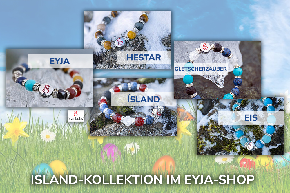 Schöne Ostergeschenke: Island am Handgelenk