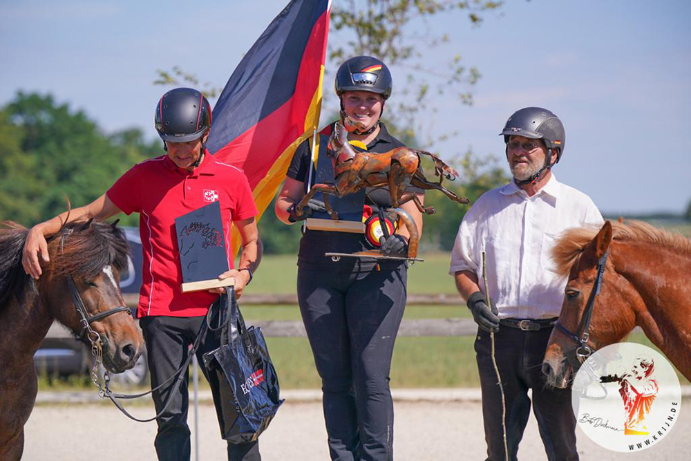 Svenja und Óliver neue 150-Meter-Champions