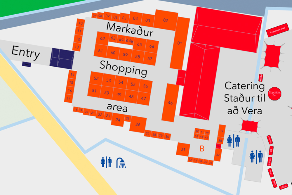 Opið alla daga: Shopping-Spaß im WM-‘Markaður’