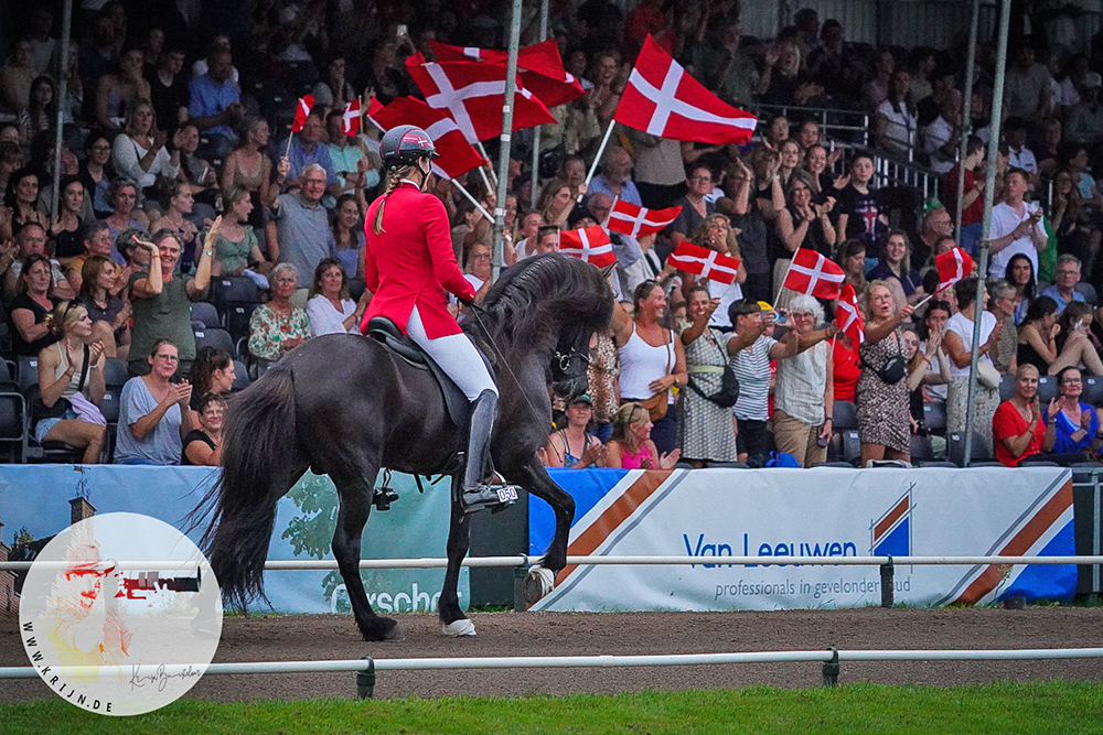 Jóhanna, Sys, Lisa, Vroni, Viðar, Jamila im T1-Finale