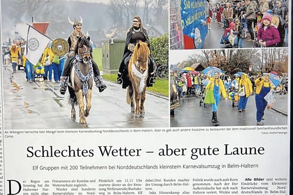 EYJA wünscht Euch einen frohen Rosenmontag