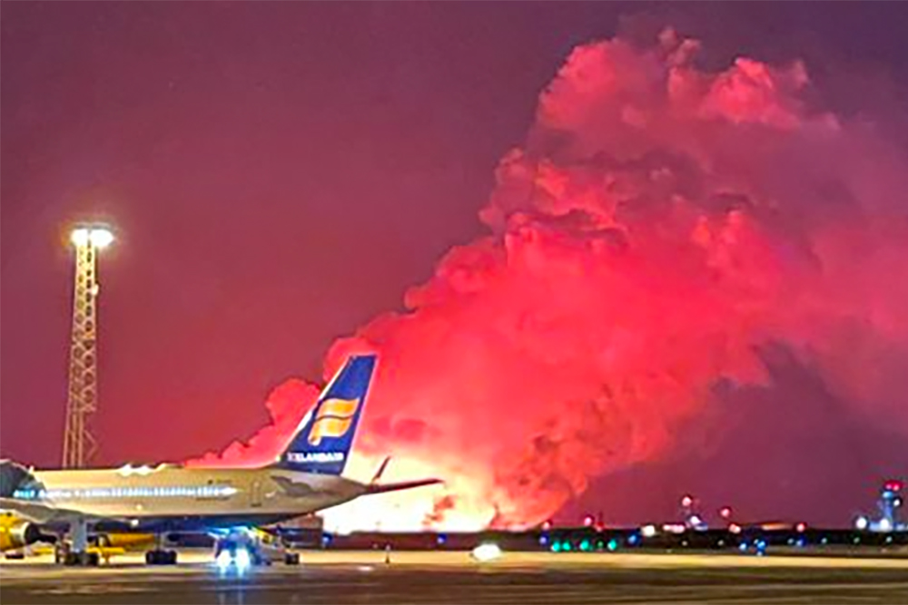 Neue Eruption: Lava verschont Grindavík