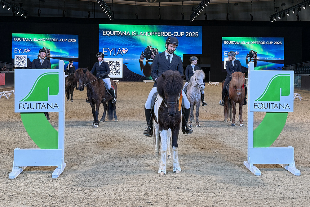 Patrick, Maike, Lea, Isa: Equitana-Champions 2025