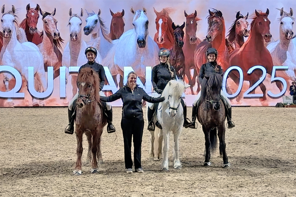 Fantastische Lehrstunde: Lisa, Rike, Laura und Lena