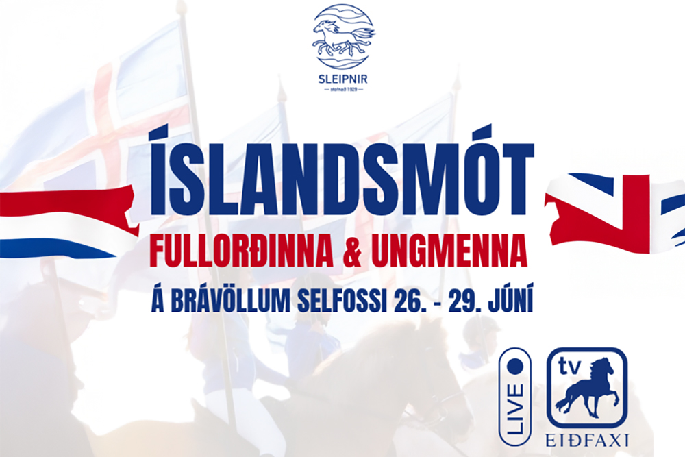 Isländische Meisterschaft ab 25. Juni in Selfoss