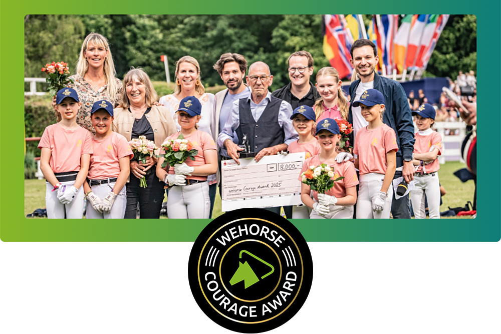wehorse Courage Award für Großtierretter Lutz
