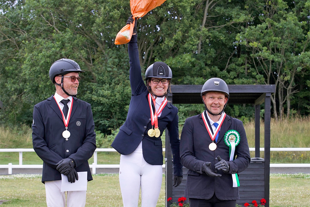 DK-Gold: Laura, Christina, Frederikke und Natalie
