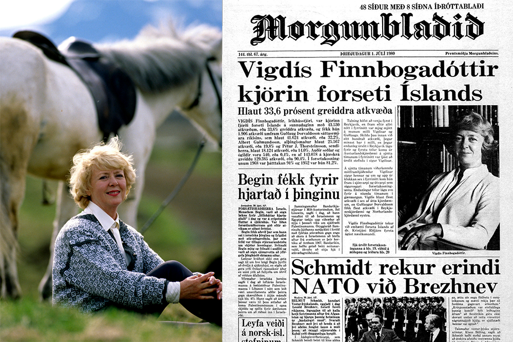 Vigdís Finnbogadóttir: Nahbare Ikone und Vorbild