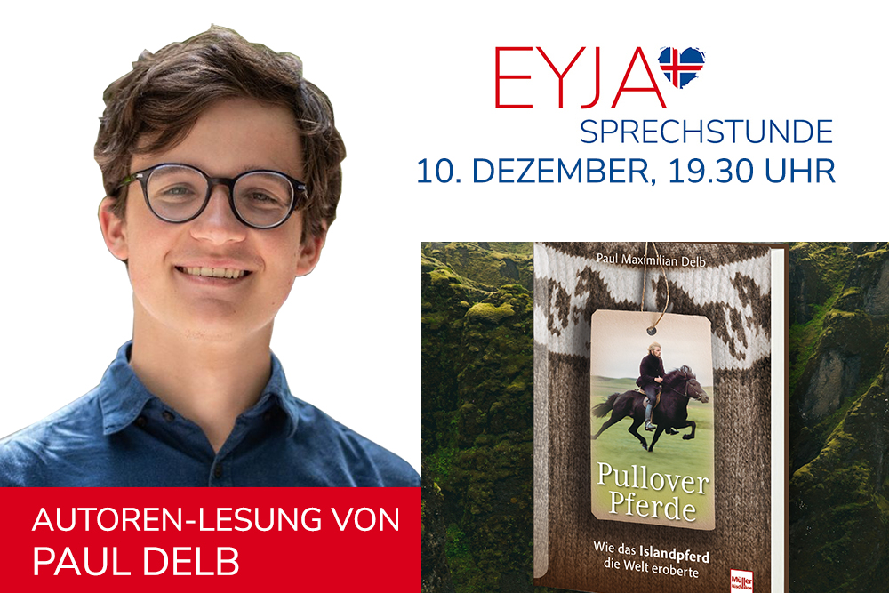 Paul liest aus seinem Buch ‘Pulloverpferde’ am 10.12.