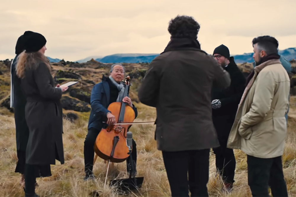 Yo-Yo Ma vereint Kultur und Natur in Snæfellsnes