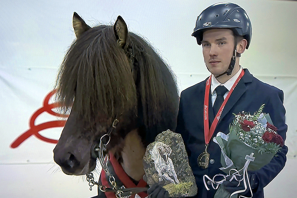 Þorgeir & Blíða gewinnen Meistaradeild-Fünfgang