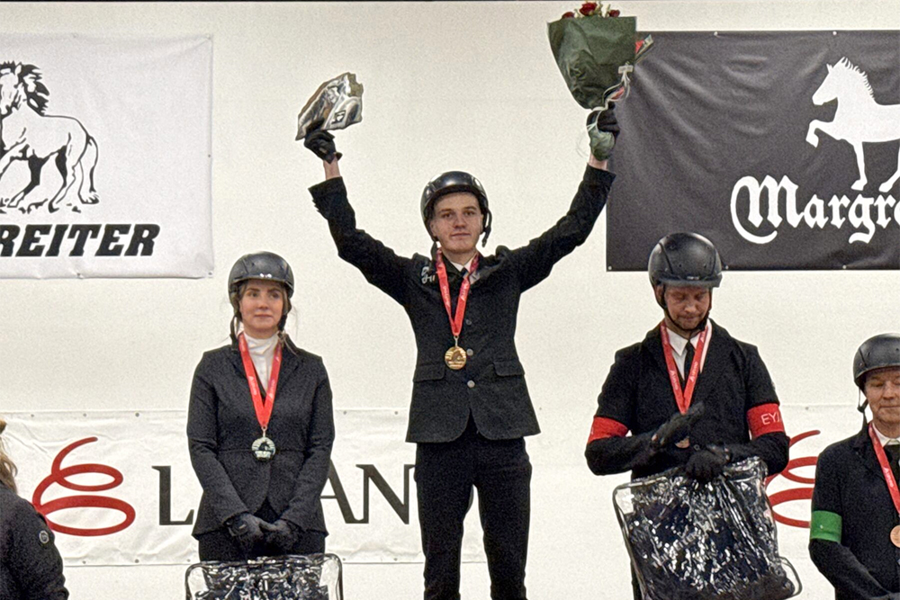 Meistaradeild: T2-Triumph für Jón Ársæll und Díana