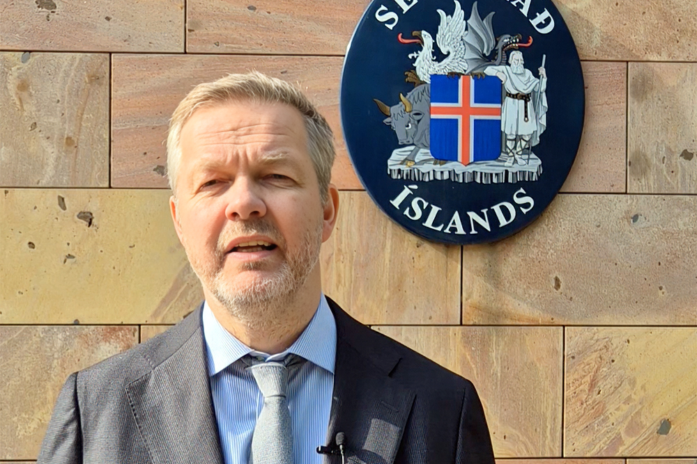 VM: Islands Botschafter wünscht góða skemmtun