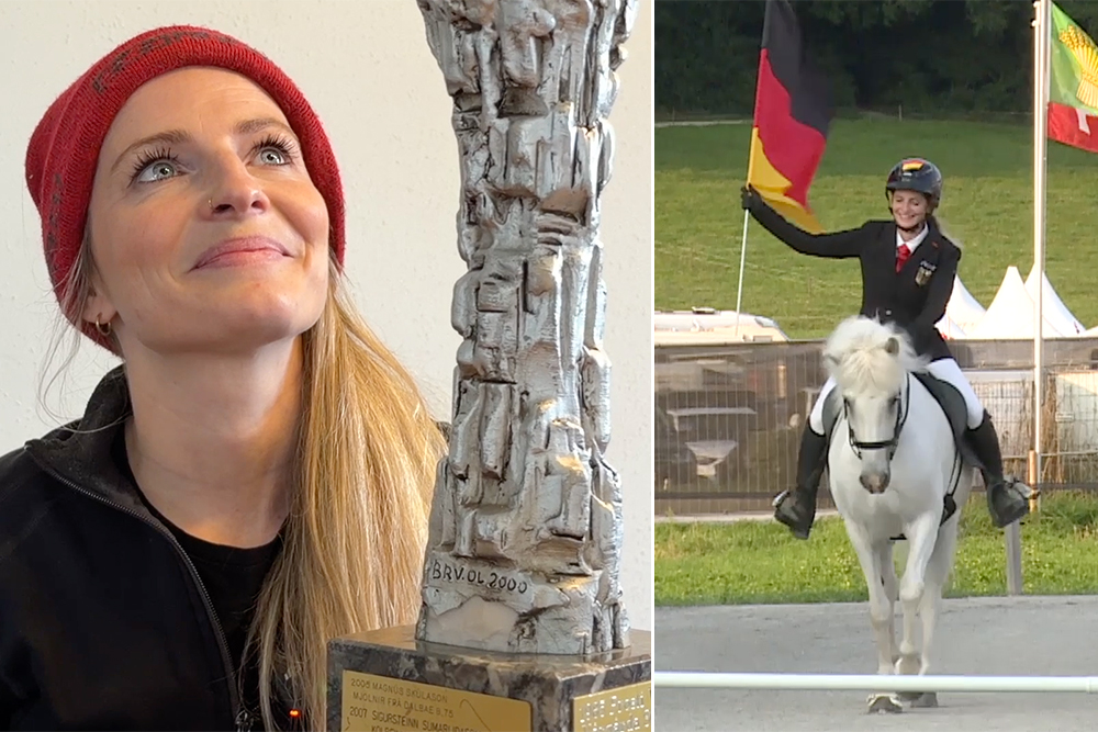 Unterstützt ‘Vielfalt Pferd’ genau wie Laura & Fannar