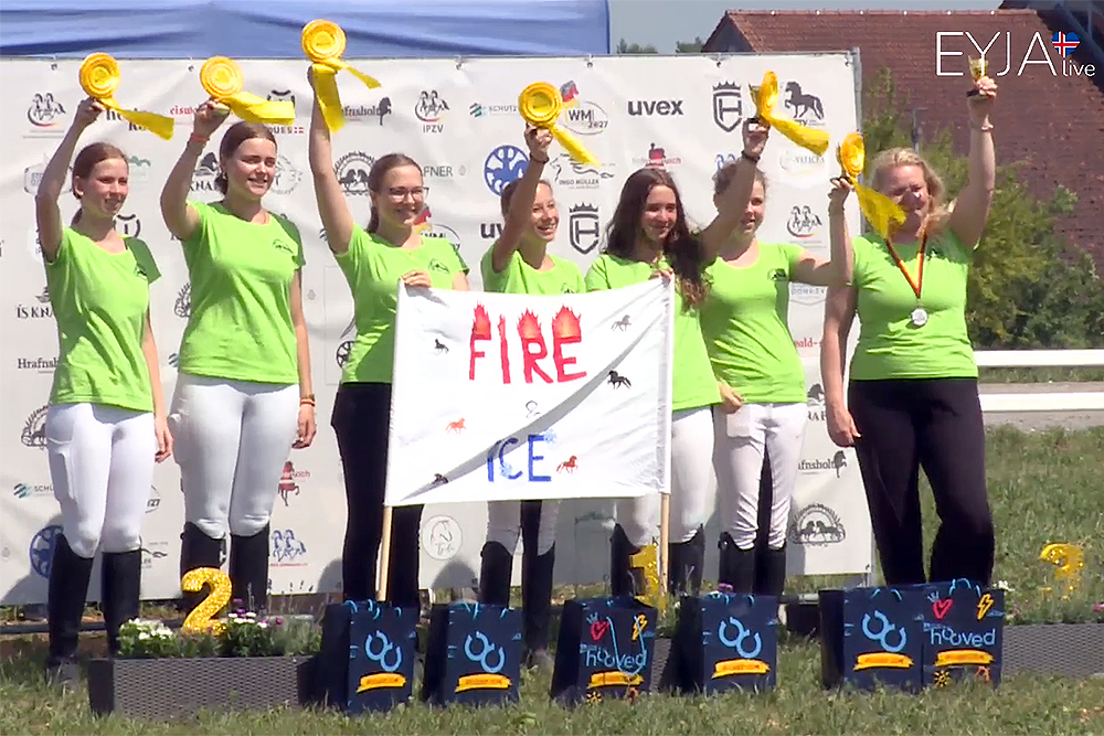 Fröhlicher Finalreigen beim FEIF Youth Cup 2026