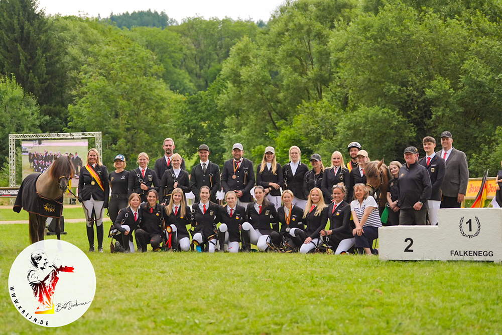 Die Mannschaft des IPZV für die MEM auf Ellenbach